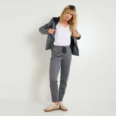 Pantalon cigarette en maille GRAIN DE MALICE