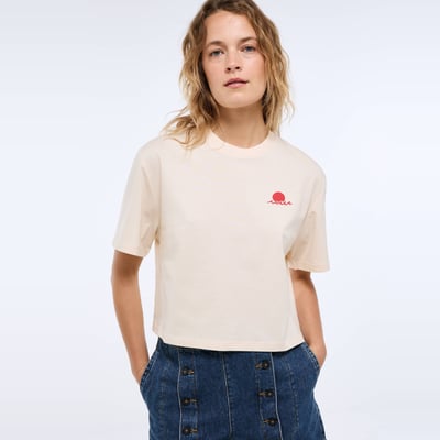 T-shirt manches courtes imprimé en coton BIO MONOPRIX