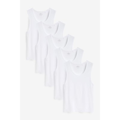 Débardeurs bambou signature, lot de 5 NEXT