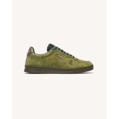 Baskets basses en cuir nubuck FAGUO