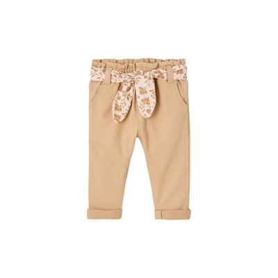 Pantalon paperbag avec ceinture VERTBAUDET