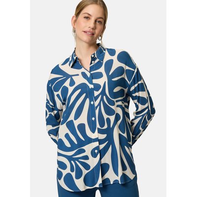 Blouse oversized avec motif de feuilles ZERO