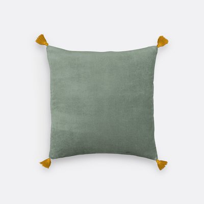 Velvet 40 x 40cm 100% Cotton Cushion Cover LA REDOUTE INTERIEURS