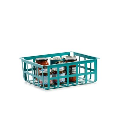 Panier de rangement et décoratif en métal, taille moyenne, ZESTA DON HIERRO