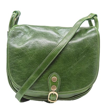 Sac bandoulière en cuir italien lisse VERLAINE OH MY BAG