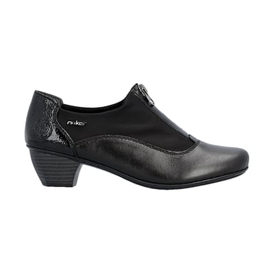 Mocassin Cuir à Talon RIEKER