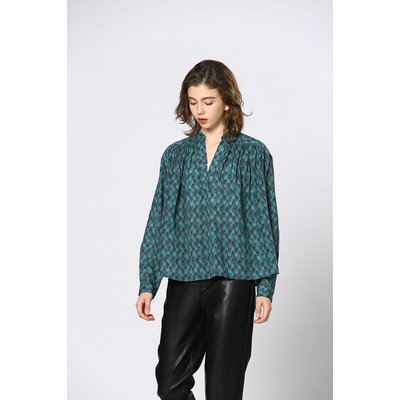 Blusa fantasia scollo a V SEE U SOON