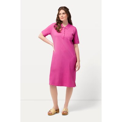 Robe esprit polo en maille piquée. ULLA POPKEN