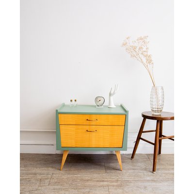 Table de chevet en bois Maïa N°117 - Bon état DEBONGOUT