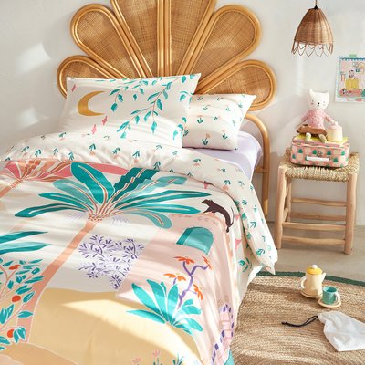 Housse de couette 50% coton recyclé, Anis LA REDOUTE INTERIEURS