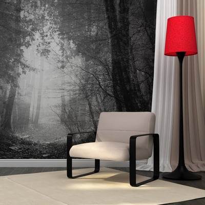 Papier peint intissé panoramique Paysage Forest of shadows EDEN