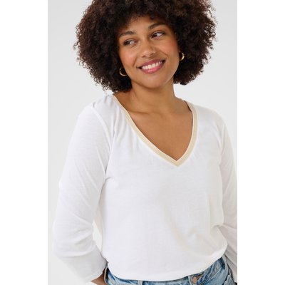 T-shirt à manches courtes CRNaia CREAM