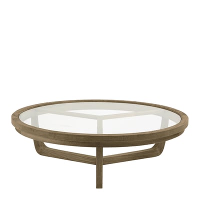 Table basse en chêne BLANC D’IVOIRE