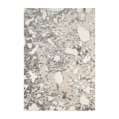 Tapis intérieur en polyester poils longs Léna léopard 150 x 80 cm JARDINDECO