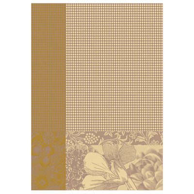 Essuie-mains en Coton, FLEURS À CROQUER LE JACQUARD FRANCAIS