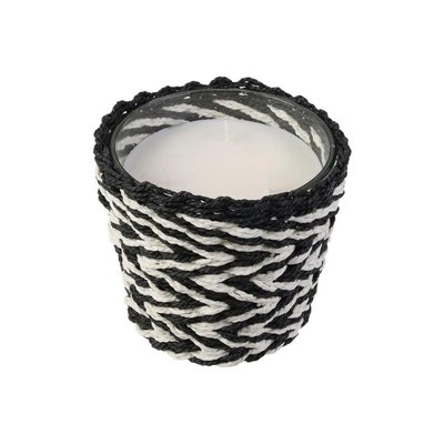 Bougie parfumée 3 mèches diamètre 15cm socle tressé CMP