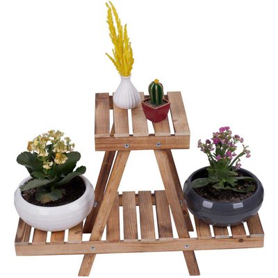 Support à plantes en bois Nave HANAH HOME