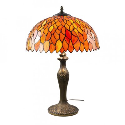 Lampe à poser grand modèle en verre mosaïque, TIFFANY CAMILLE C-CREATION