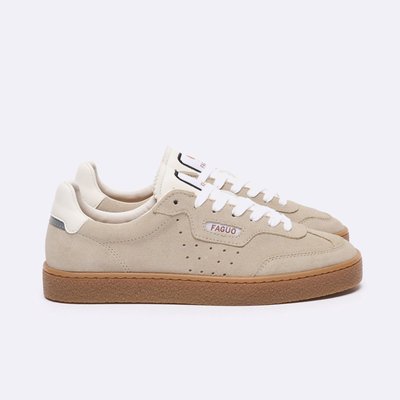 Baskets basses cuir LUMBO FAGUO