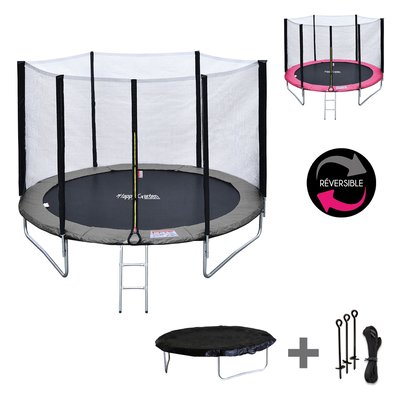 Trampoline Ø245cm avec accessoires, CANBERRA HAPPY GARDEN