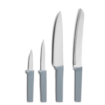 Lot de 4 couteaux de cuisine KITCHEN UTILITY