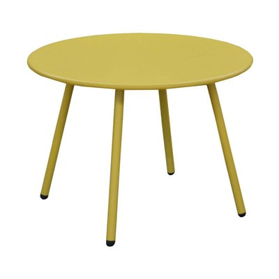 Table basse jardin ronde en acier Rio 50 cm PROLOISIRS