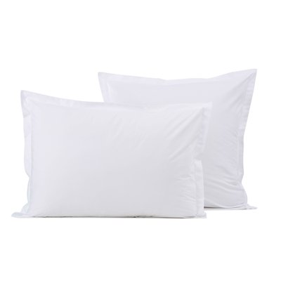 Taie d'oreiller en percale de coton LUMIERE SYLVIE THIRIEZ