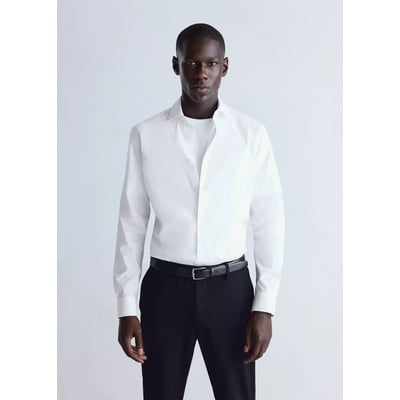 Chemise coton comfort stretch non-iron MANGO MAN