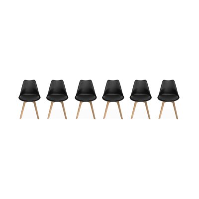 Chaise scandinave bois de hêtre (lot de 6) NILS SWEEEK