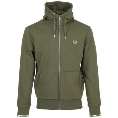 Veste sportswear HOODED ZIP THROUGH FRED PERRY
