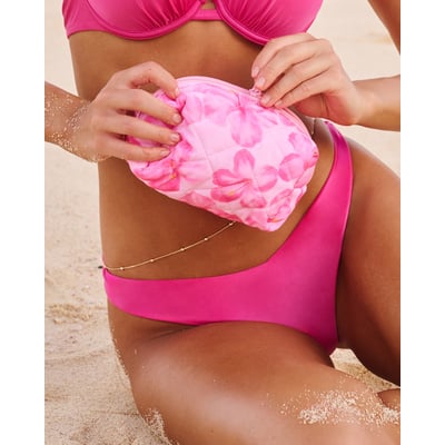 Pochette imprimé hibiscus SUNHIBIZ UNDIZ