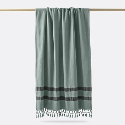 Fouta XL coton bio, doublée éponge Antalya LA REDOUTE INTERIEURS