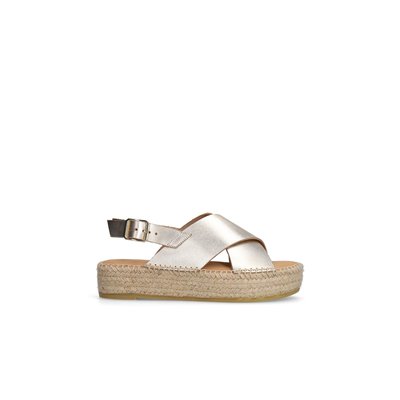Sandales à plateforme en cuir SACHA