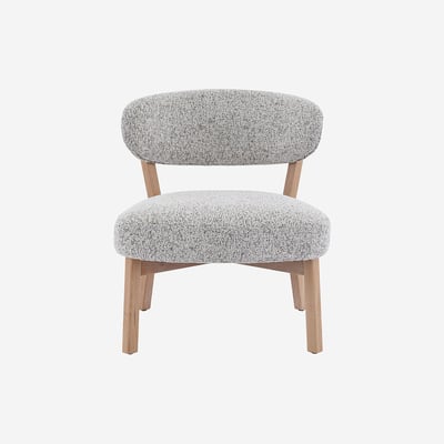 Fauteuil droit tissu MESTIA HABITAT