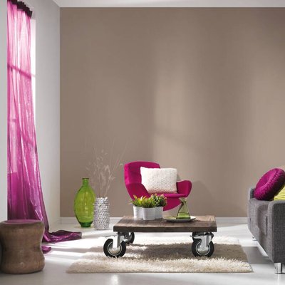 Papier peint en faux uni HOME MAISON