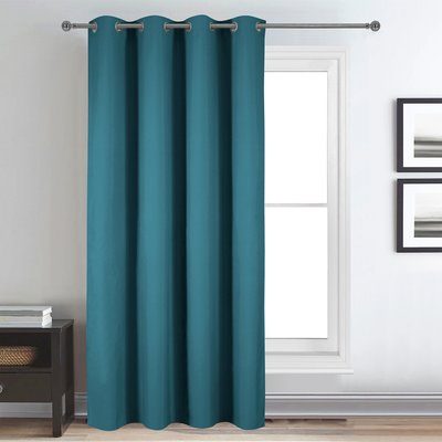Rideau déco uni occultant et thermique HOME MAISON