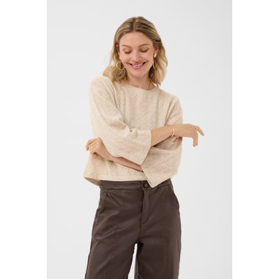 Pullover tricoté CREAM