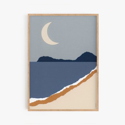 Bain de minuit, affiche seule 30x40cm COTTON BIRD