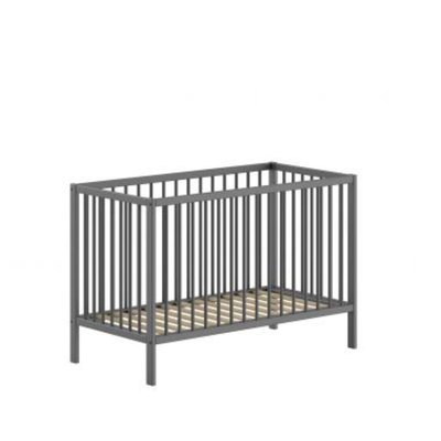 Lit Bébé Dino 60x120 Cm Anthracite VIPACK