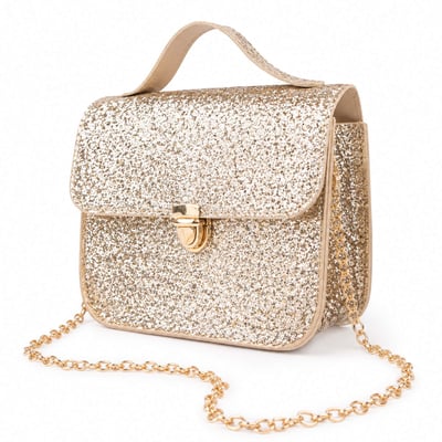 Sac à main enfant pailleté Skyline Glamour GREAT PRETENDERS