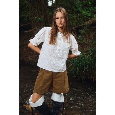 Blouse en coton, détails brodés MOLLY BRACKEN