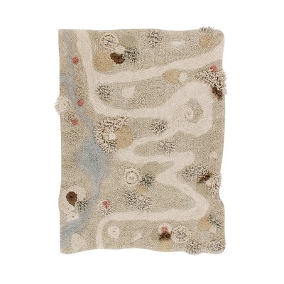 Tapis Rectangulaire en coton Nature COTTON WOODS LORENA CANALS