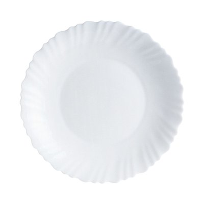 Assiette creuse blanche 23 cm LUMINARC