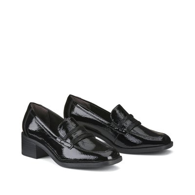 Mocasines de tacón de charol TAMARIS