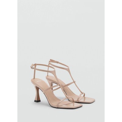 Sandales lanières talon MANGO