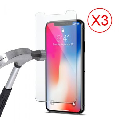 Lot de 3 vitres Iphone Xr en verre trempé LA COQUE FRANCAISE
