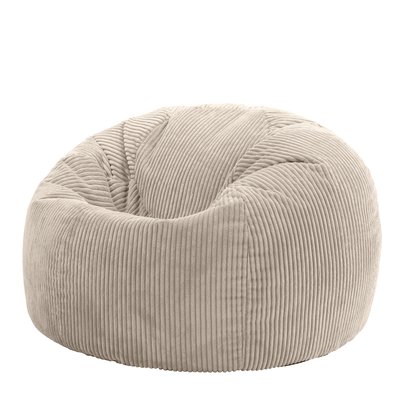 Pouf classique velours côtelé Oeko-Tex® - KINGSTON ICON