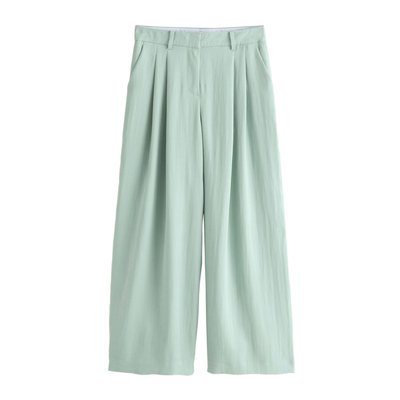 Pantalon palazzo effet froissé NEXT