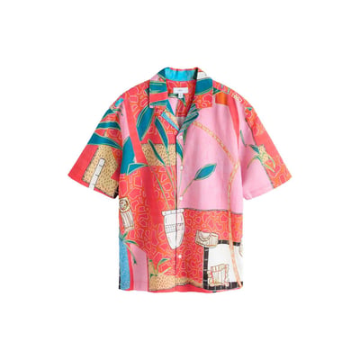 Chemise à manches courtes et imprimé tabasco NEXT