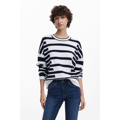 Desigual - Pull jacquard à rayures DESIGUAL